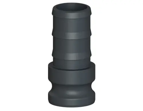 3E20EPP hose shank adapter poly-glass
